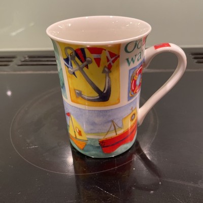 Leonardo Collection Tasse, Seaside Themes, 'Ocean Wave', 'Sea Breeze', Bone China