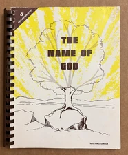 The Name of God - Kevin J. Conner (1975) spiral bound