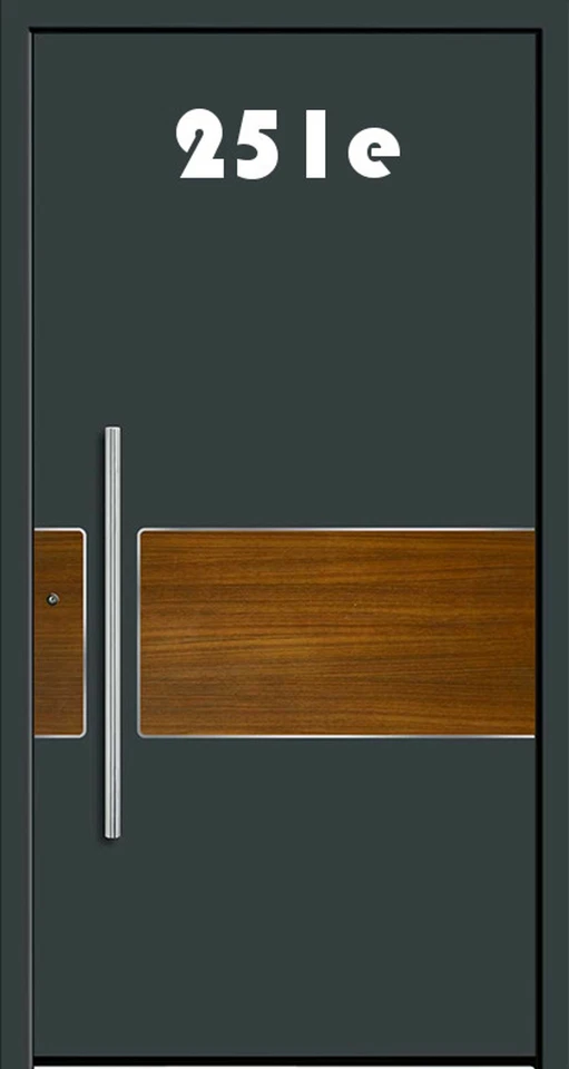 CASA NÚMERO 9 Bauhaus Acrílico Grande Flotante Elegante Moderno Brillo Negro Hágalo Usted Mismo Foto 4 de 4