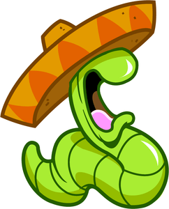drunk tequila worm cartoon car bumper sticker decal 4 x 5 ebay