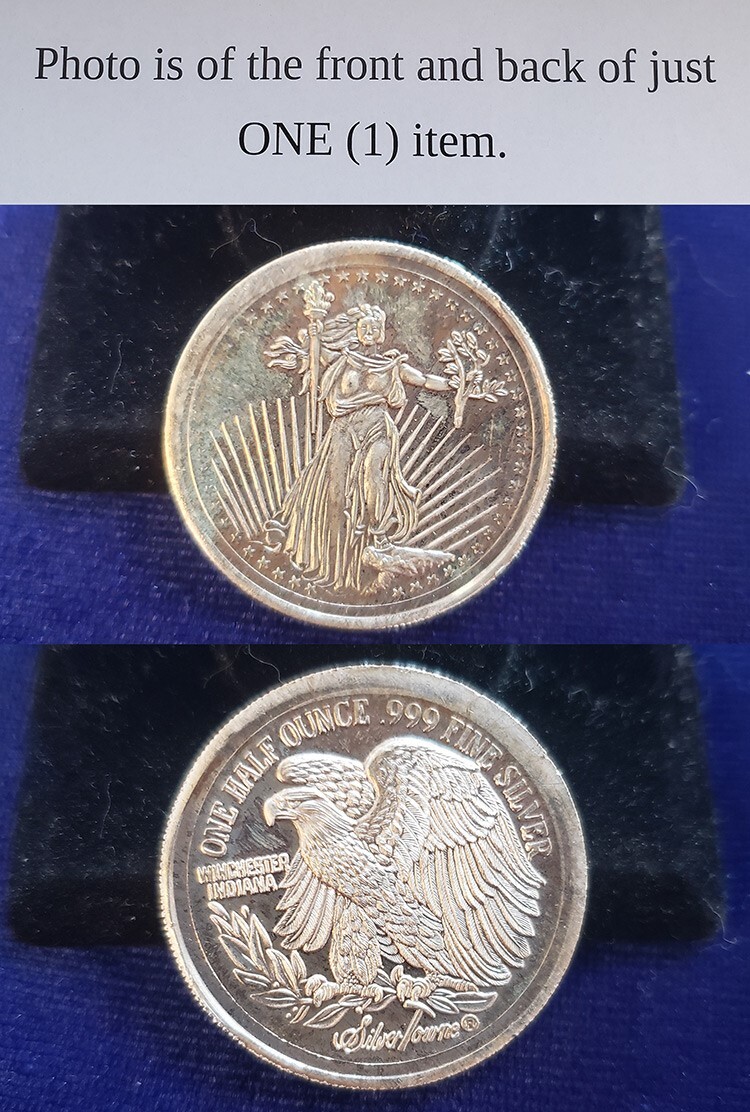 two oz fine silver 純銀2枚、1トロイオンス999、本物、米国 2 oz Buffalo Silver Round .999 Fine