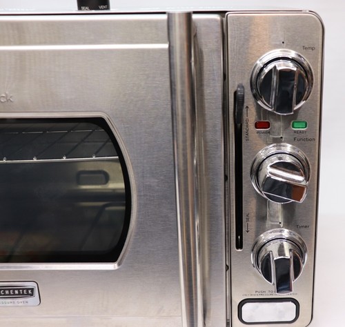 Wolfgang WPROR1002-SLT 1700w Puck Pressure Cooking Oven Silver W/Basket Manual - Picture 6 of 19