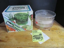 Biosta Sprouter The Miracle Garden  Clear 3 Tier Seed / Bean Sprouting Kit Used