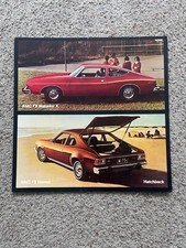 1970s AMC Hornet an Matador X dealer showroom poster.