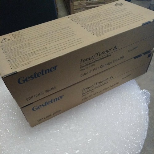 2--OEM--NEW-Gestetner 85485 888454 Type 160 / 260 Toner Black--SELLING TOGETHER