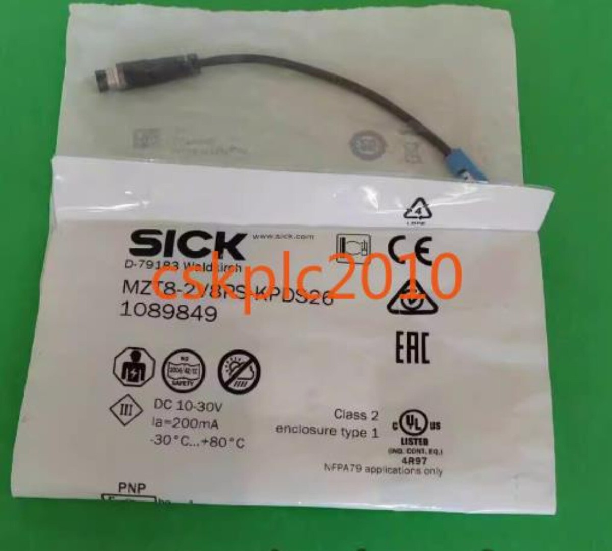 1PCS New original SICK sensor MZT8-2V8PS-KPDS26 MZT8-1089849
