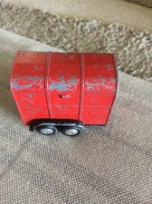 VINTAGE METAL CORGI TOY RICE PONY TRAILER FROM 1950's-1960's IN USED CONDITION