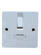 2x Tenby Glacier - 7038 - 13a Switched Fused Connection Unit 1G NEW