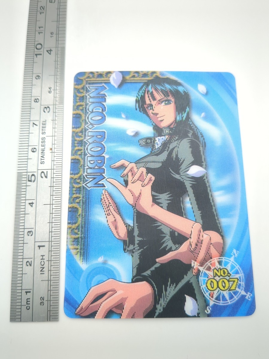 Nico Robin #7 One Piece 3D Card Collection Animation 10th 2009 TCG