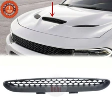 For 2015-2020 Dodge Charger Hood Scoop Cover Center Grid Grille Trim