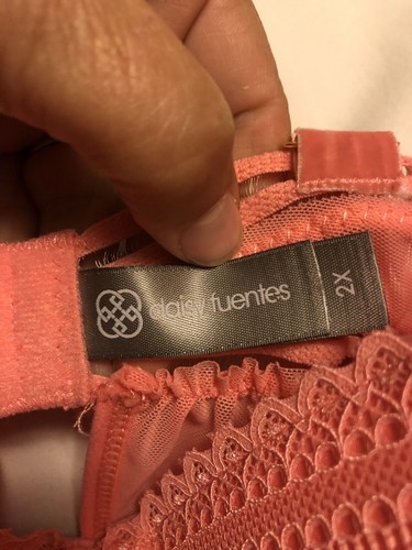 daisy fuentes Damen Babydoll, Pfirsich, gepolsterter BH, top 20" lang vom BH - Bild 6 von 10