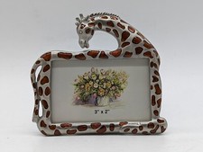 New Giraffe Pewter Frame for 3x2" Photo
