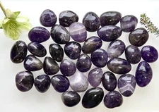 Wholesale Lot 2 Lbs Natural Amethyst Tumble Healing Energy