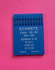  NOS CANU: 3:369 - 100-SCHMETZ- SEWING MACHINE NEEDLES PK. 10 FREE SHIPPING 