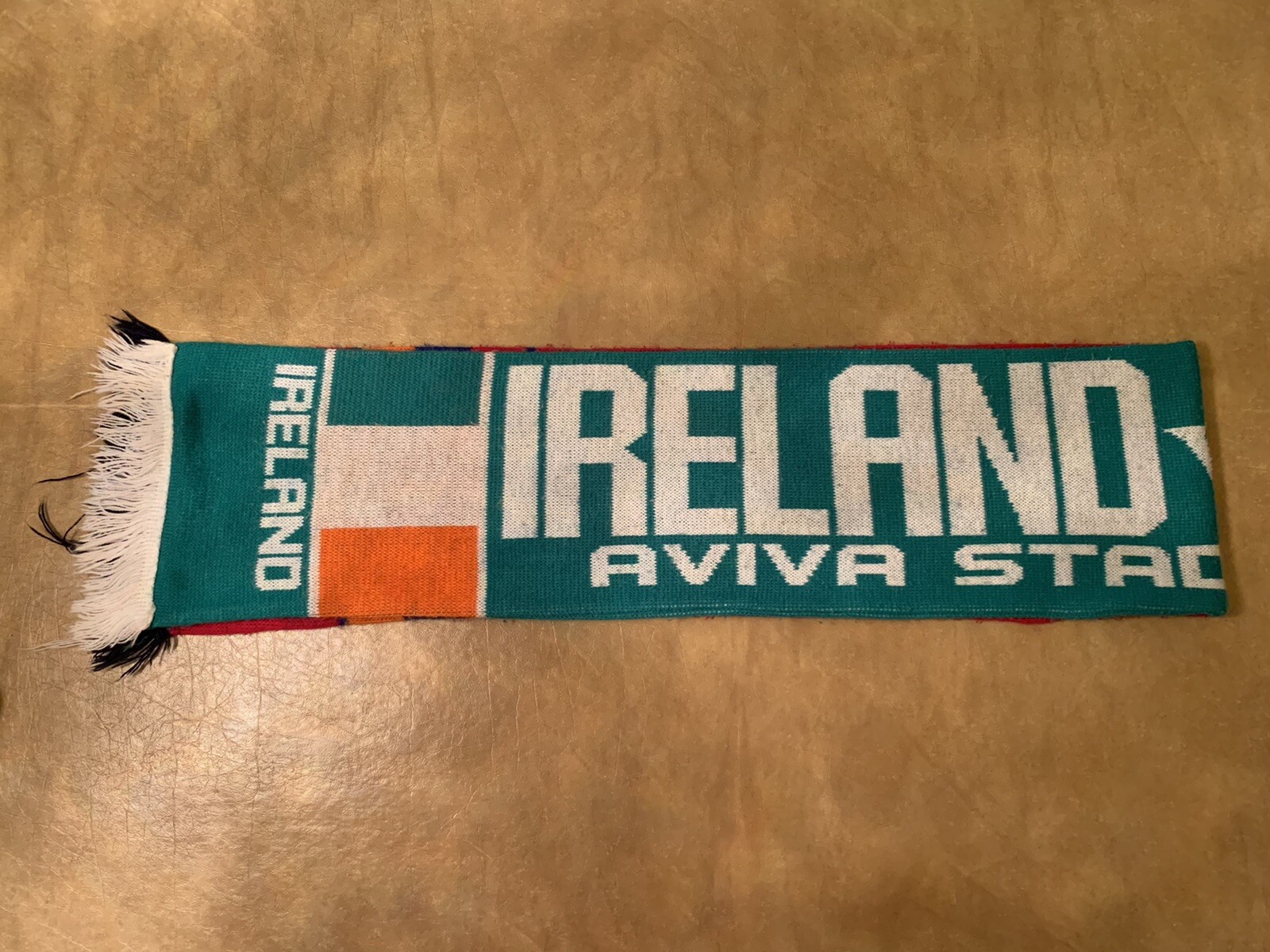 Ireland vs. Armenia Soccer Scarf for Unisex Fans at Dublin’s Aviva Stadium-image
