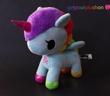 AURORA WORLD TOKIDOKI PIXIE RAINBOW UNICORN 10" PLUSH