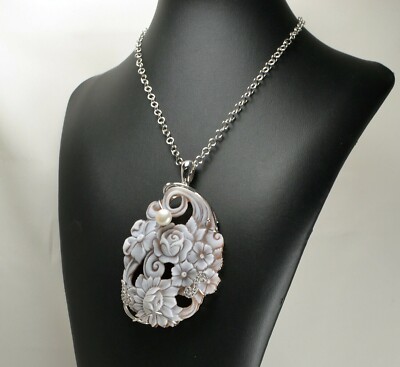 Collana Donna In Argento Sterling 925 Con Ciondolo Albero Della Vita E Cuore - Regalo In Confezione Elegante, Zirconia