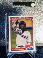 2021 Topps Archives 1991 Bazooka Shining Star Jazz Chisholm Jr. Marlins RC 14