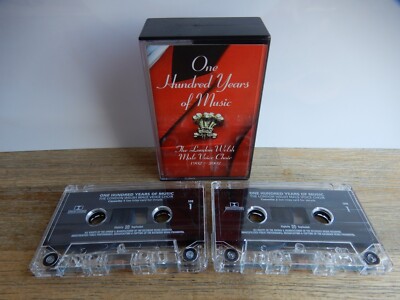 2 x 100 YEARS OF MUSIC LONDON MALE VOICE CHOIR 1902 - 2002 KASSETTE MC TAPE DD