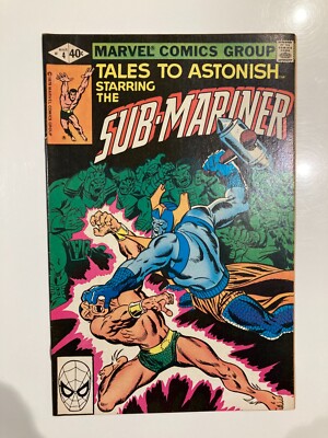 Tales to Astonish - Sub-Mariner #4 (1980) very good condition