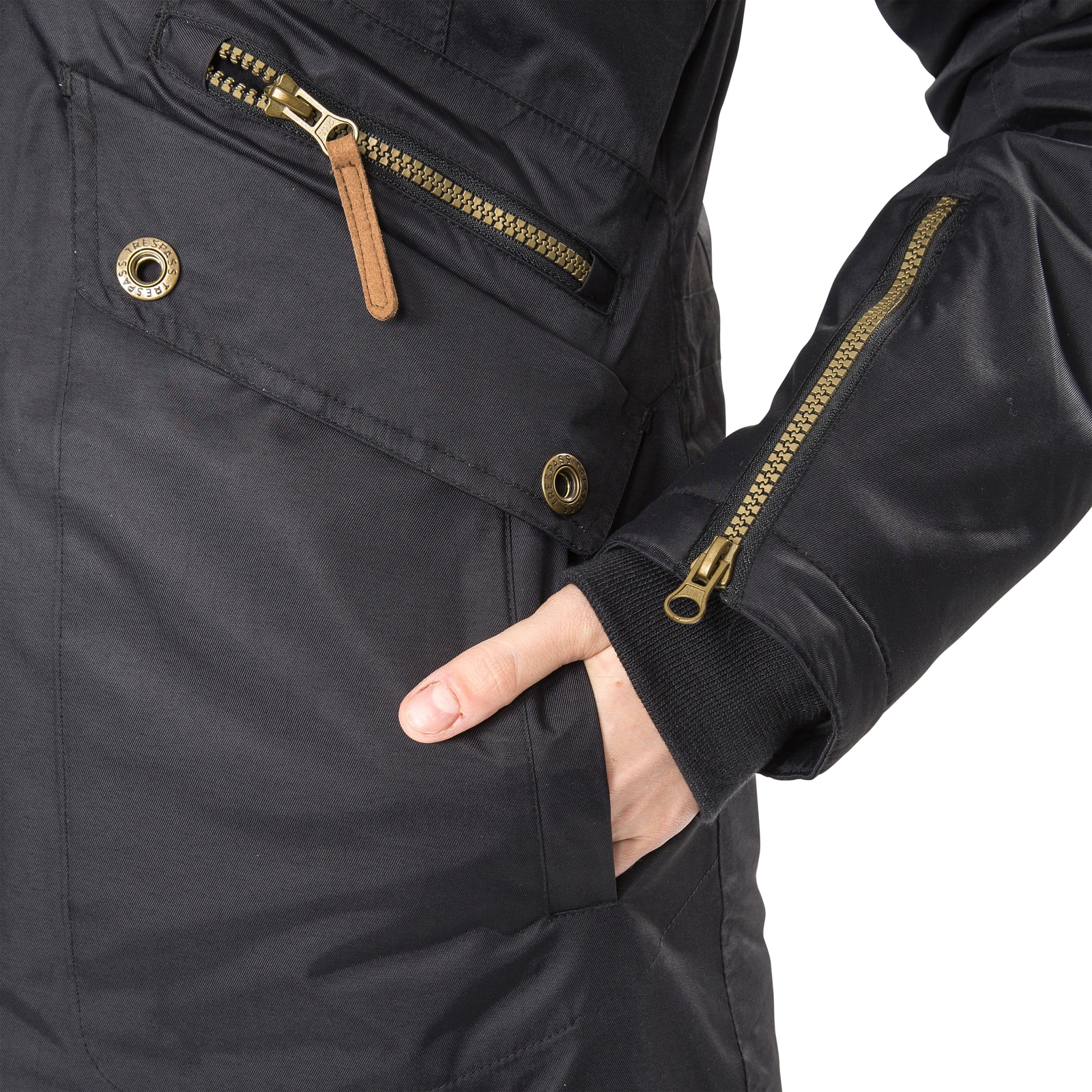 Trespass Womens Waterproof Parka Jacket Thundery eBay