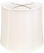Royal Designs Basic Drum Lamp Shade - White - 14 x 15 x 15 14 x 15 x 15,
