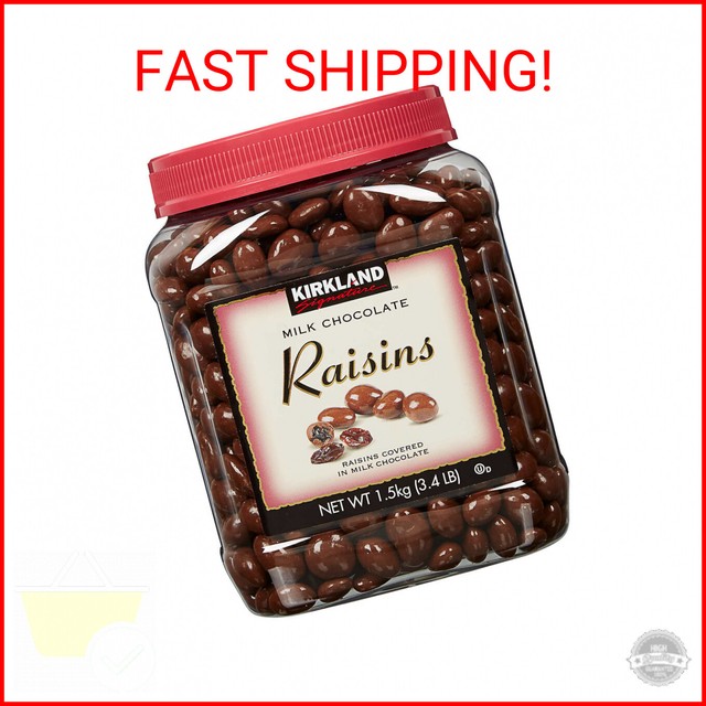 Kirkland Signature Milk Chocolate Raisins 3.4 LB for sale online eBay