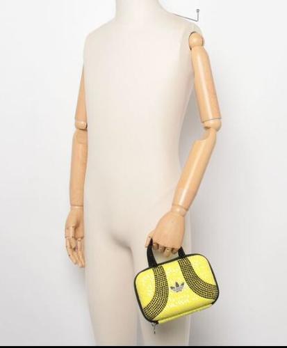 Adidas Originals Line Stone Clutch Bag JM1188 Shock Slime