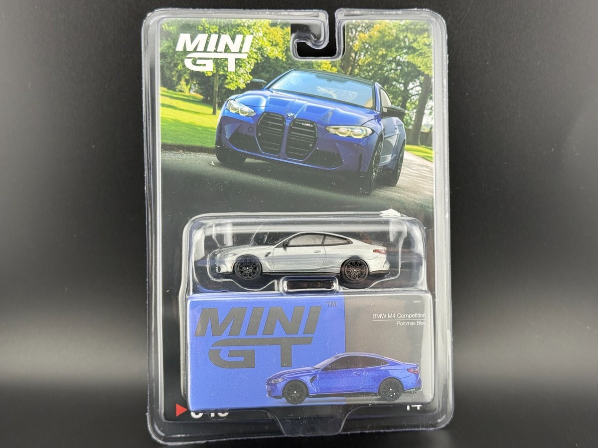 MINI GT BMW M4 コンペティション (G82) チェイスカー Mini GT BMW M4 Competition G82 Portimao Blue #845 1/64 CHASE