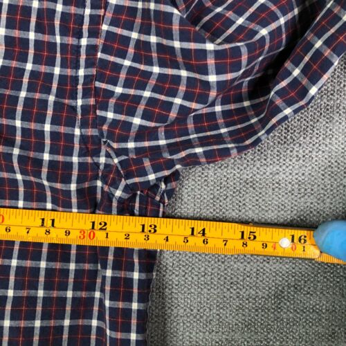 Ralph Lauren Shirt Boys 4 Red Blue Plaid Long Sleeve Pony Logo Outdoor Casual - Picture 4 of 8