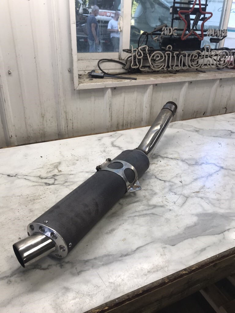 小物 Sound sports muffler 1999 99 Kawasaki ZX-9 ZX900 R AKRAPOVIC Exhaust Header
