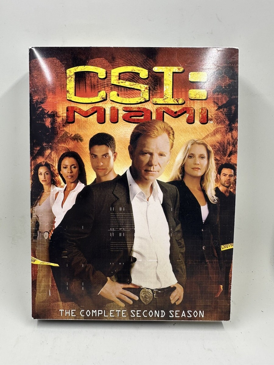 CSI: Miami - The Complete First Season (DVD, 2004, 7-Disc Set) | eBay