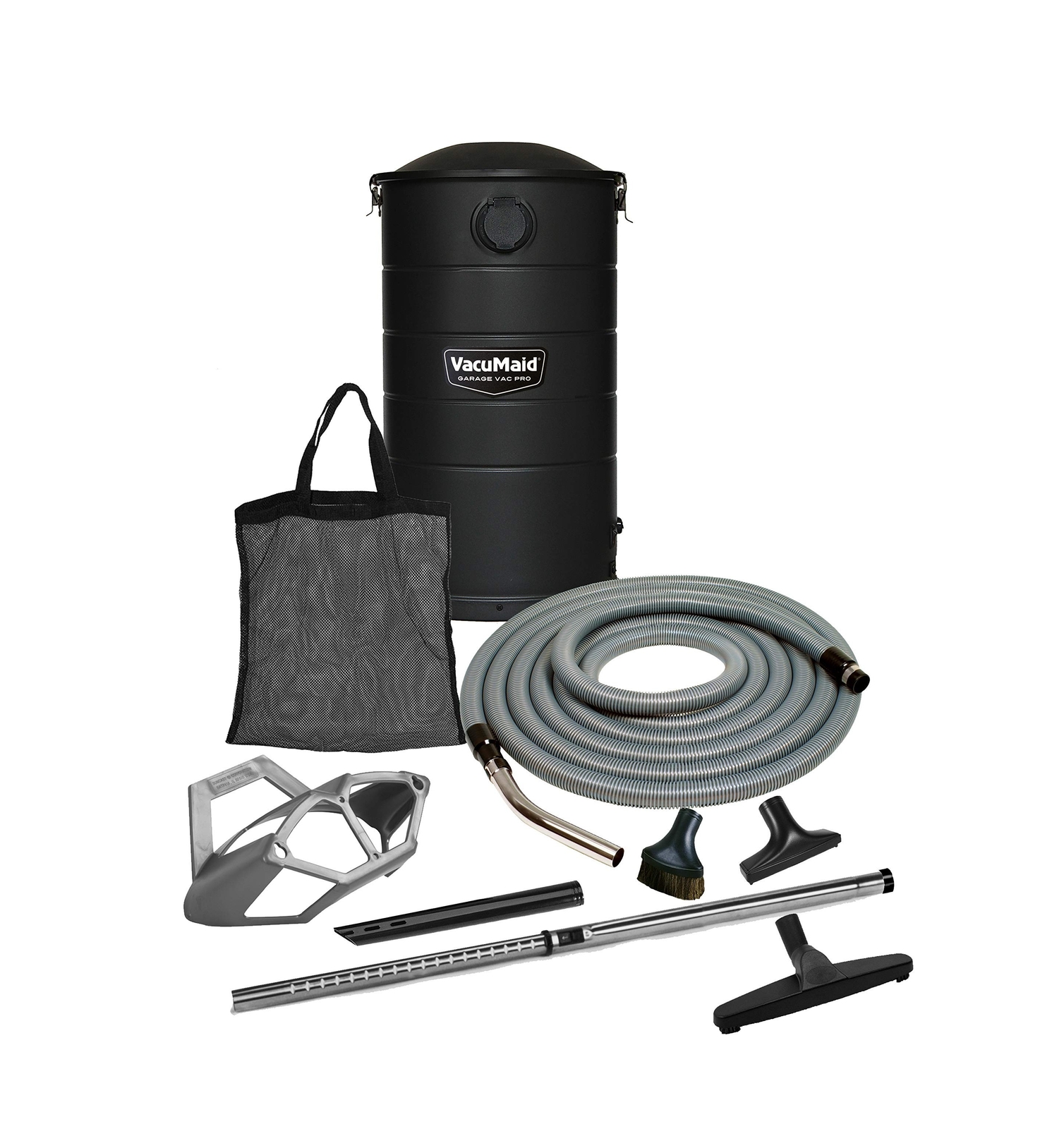 VacuMaid GV50BLKPRO Professional Wall Mounted Garage and Car