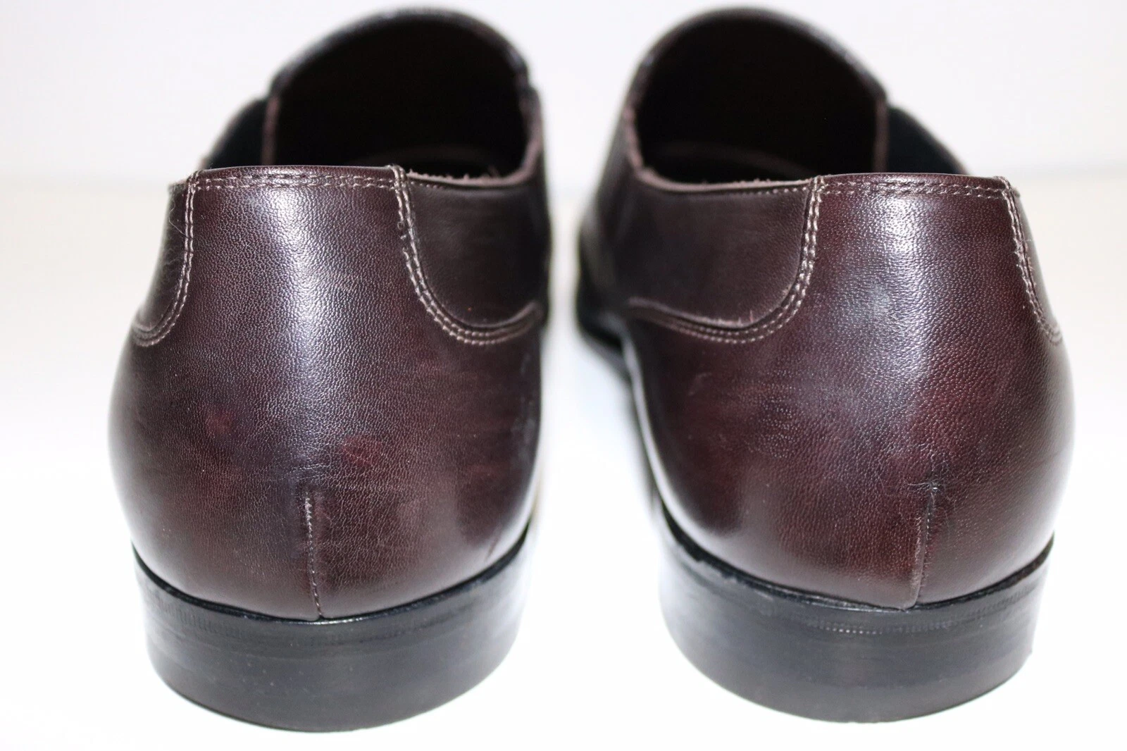 Scarpe slip on Bottega Veneta da uomo marroni in pelle con Goring US 11 euro 44 5