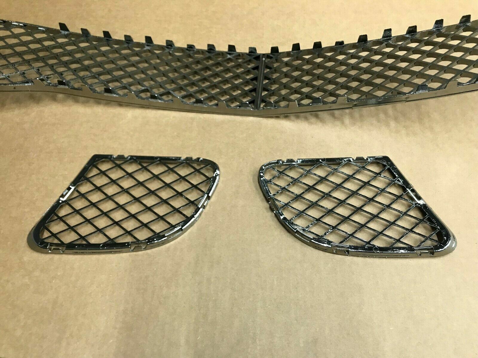 BENTLEY CONTINENTAL GT SPEED MANSORY CHROME GRILL SET 880888686 880888687