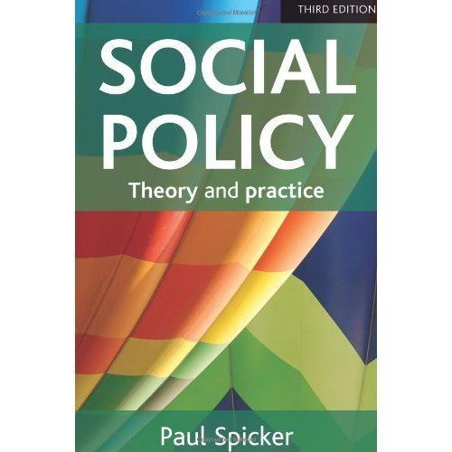 Social Policy : Theory and Practice by Paul Spicker (2014, Trade Paperback)