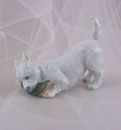 Figura Royal Copenhagen perro terrier escocés Scottie perro estatuilla - Imagen 1 de 5