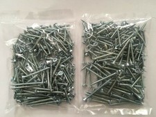 240g OF 'MIXED IN THE PACK' MULTI-PURPOSE POZI WOOD SCREWS ZINC PZ2 BZP