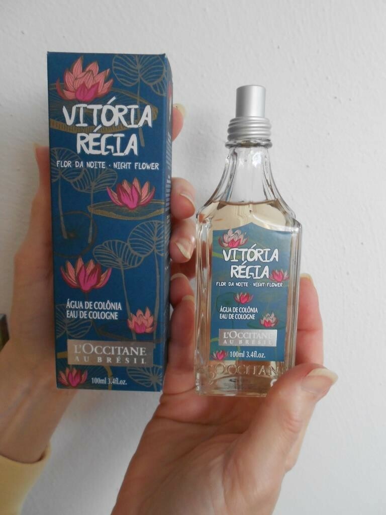 L'Occitane Vitoria Regia NIGHT FLOWER Eau De Cologne SPRAY 3.4 oz