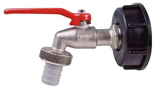 Cornat IBC FLOR92586 - Rubinetto di scarico, 3/4” (U5x)