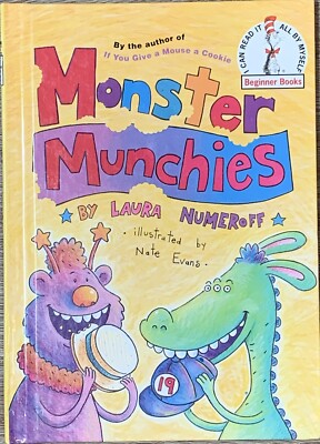 Monster Munchies By Laura Joffe Numeroff 1998 1st Edition Grolier Book VERY GOOD