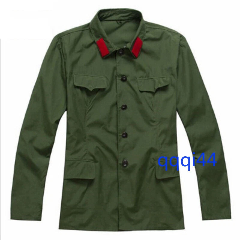 1960's Chinese People's Liberation Army Officer Mao Cadre Suit Green Uniform New - Image 2 of 4