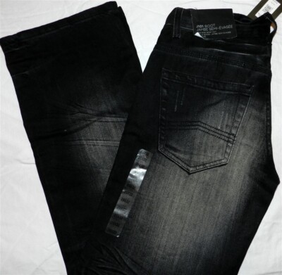 Black Jeans Bootcut Low Rise Cotton A/X Petite size 29 (~8) Mint