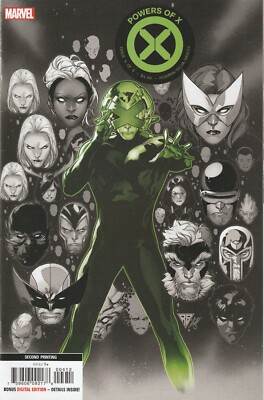 POWERS OF X X-MEN #4 (2019) HICKMAN / R.B. SILVA 2ND PRINT VARIANT ~ UNREAD NM