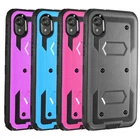 Hybrid Kickstand Belt Clip Protective Case Stand For Motorola E6 2019