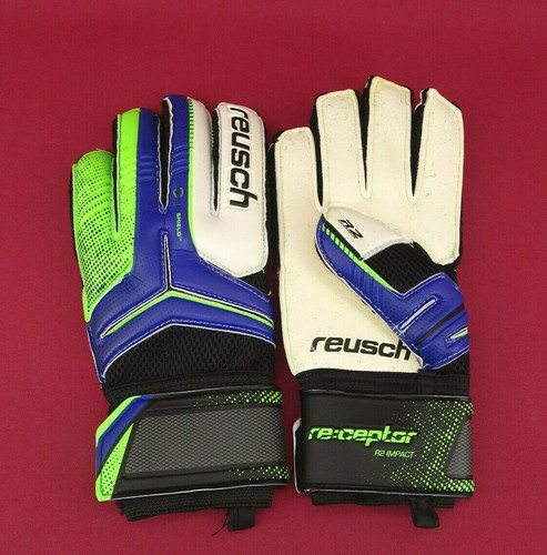 Reusch RECEPTOR R2 IMPACT Torwart Handschuhe Fußball Gr. 9 - Bild 1 von 6