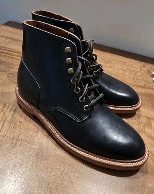 New! Grant Stone Diesel Boot Black Chromexcel/Leather Outsole - Size 8.5D