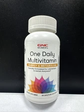 GNC Women's Multivitamin Energy & Metabolism 60 Caplets/60-Day Supply Exp.09/25