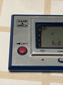 Nintendo Game & Watch FIRE RC-04 Silver Series 1980 Vintage Japan Tested Working