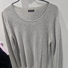 100 Cashmere Knit Sweater in Pastel Tone